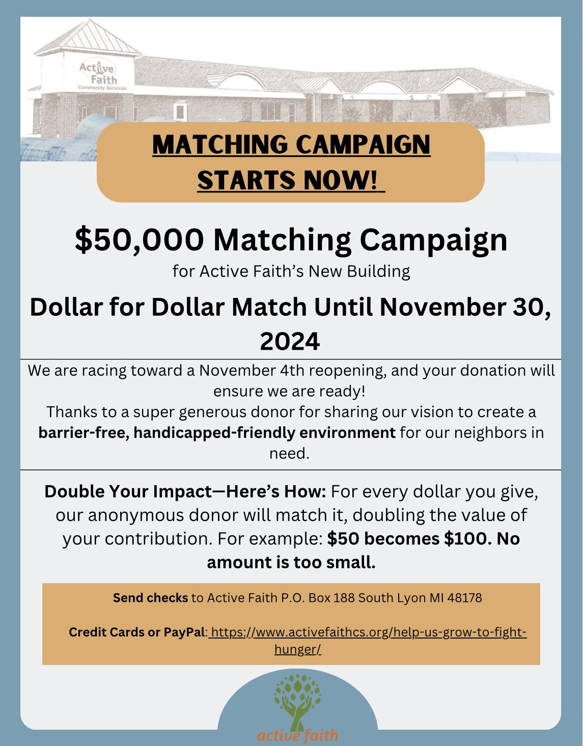 cropped 50000 matching campaign