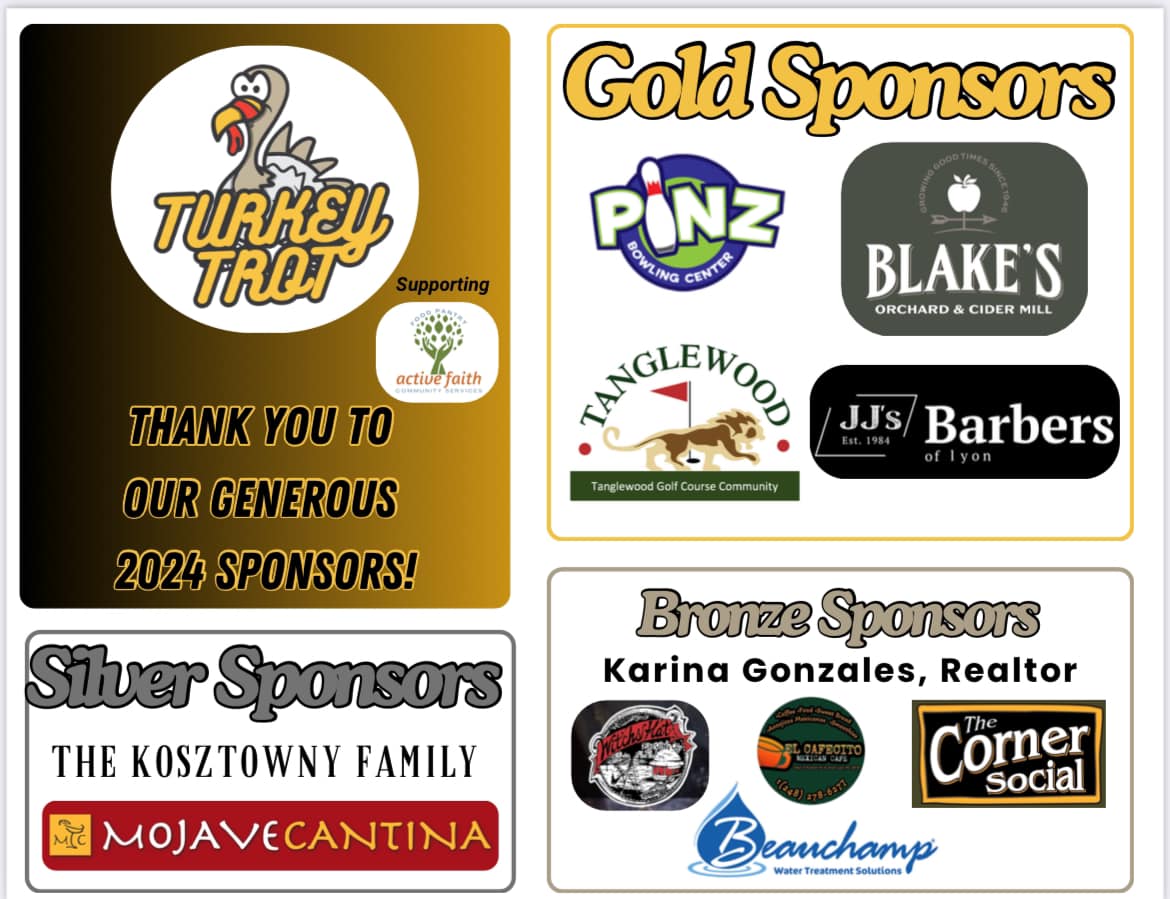 turkey trot sponsors